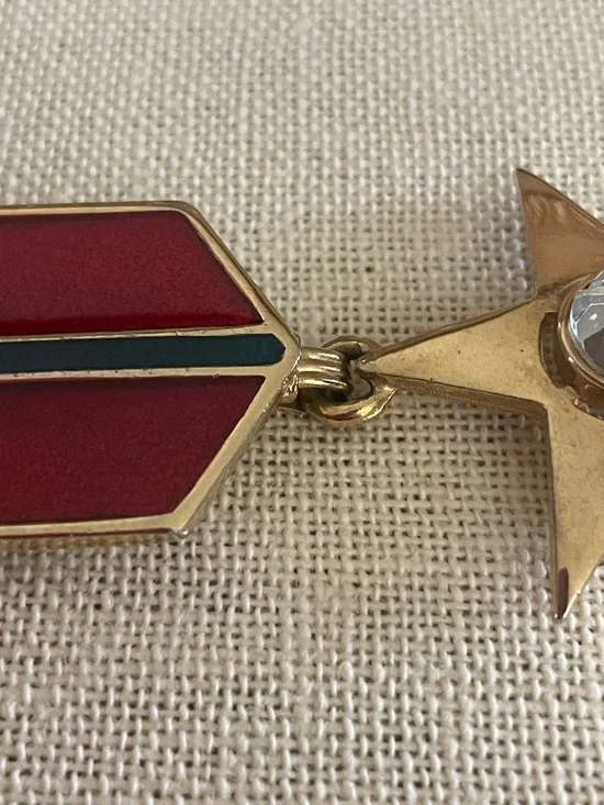 Sparkling Star Charm Pin - Picture 4 of 7